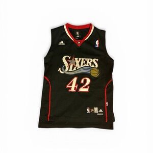 Philadelphia 76ers Elton Brand Adidas 2000s Jersey Youth Small+2🏀🏀🔴⚫️